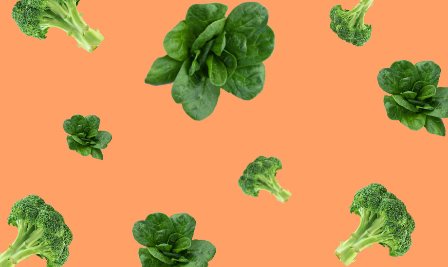 Зеленые овощи