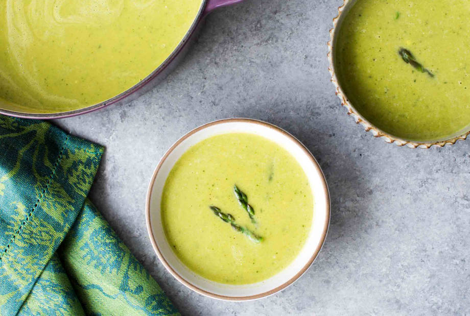 Крем-суп из спаржи