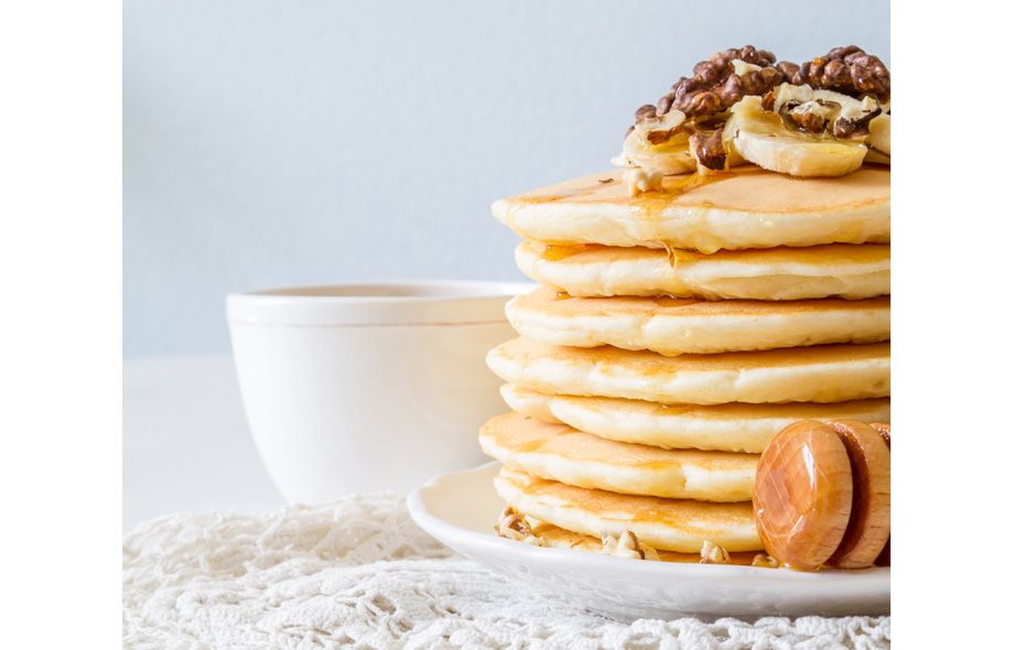 Банановые оладьи