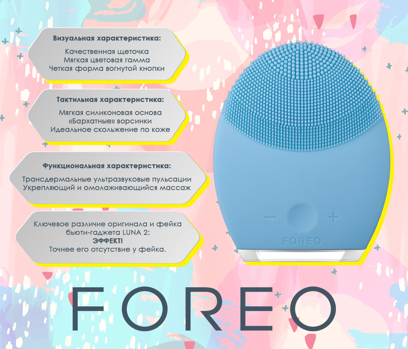 FOREO отличия