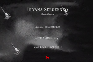 Смотрите показ кутюрной коллекции Ulyana Sergeenko