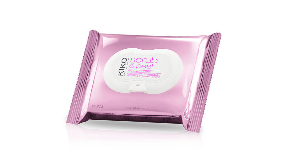 KIKO Scrub&Peel Wipes