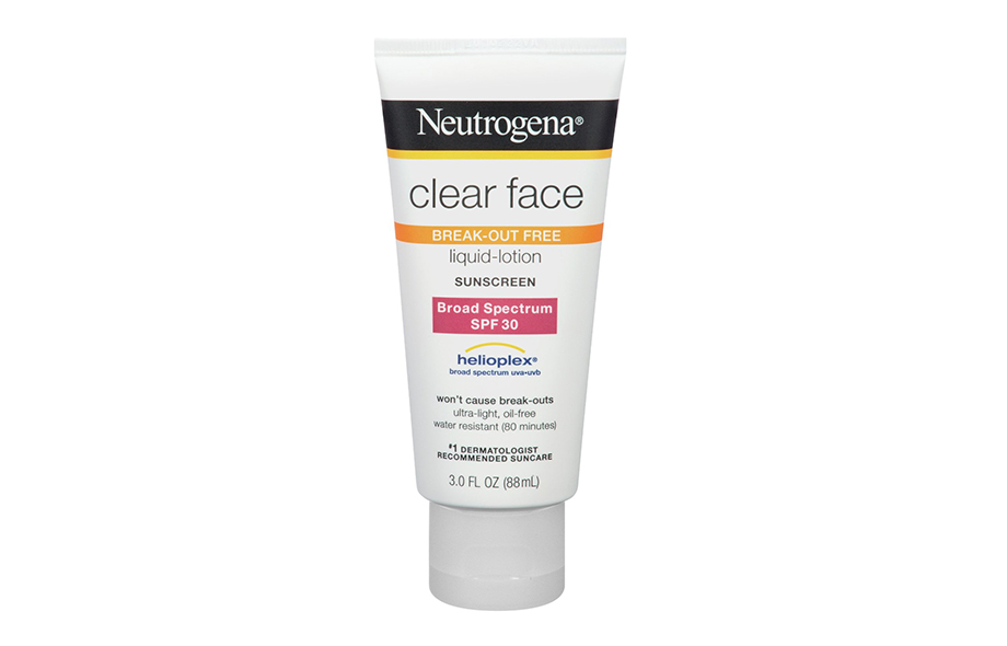 Санблок Clear Skin, Neutrogena. Одни из лучших бюджетных санскринов производит Neutrogena: даже кремы с высокой степенью защиты легко наносятся и распределяются, не оставляя жирной пленки и не забивая поры