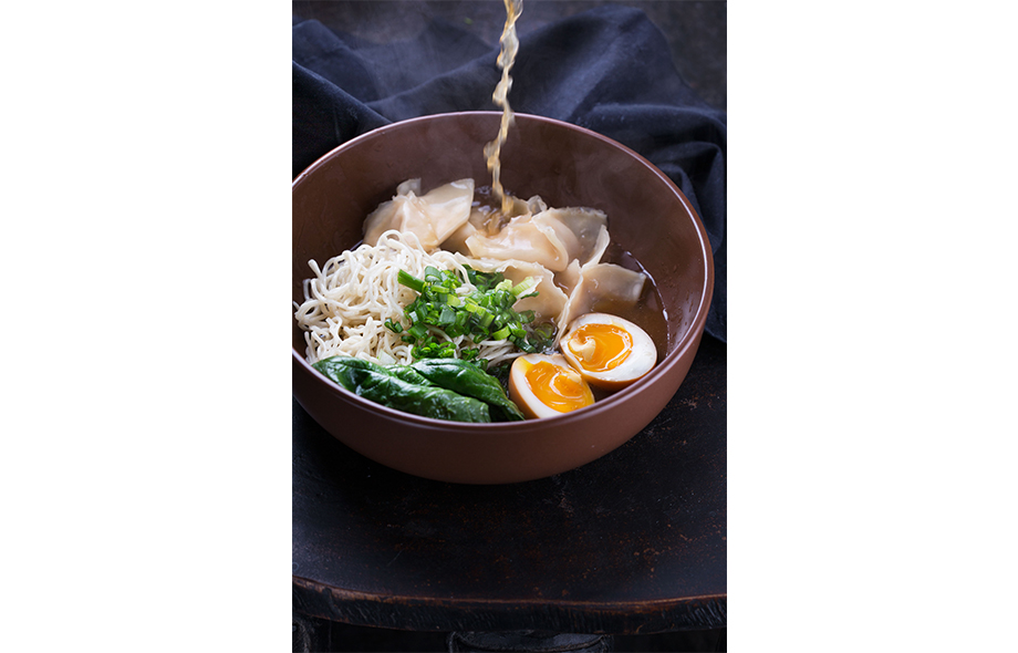 Рамен с куриными вонтонами, Oxota Na Ovets