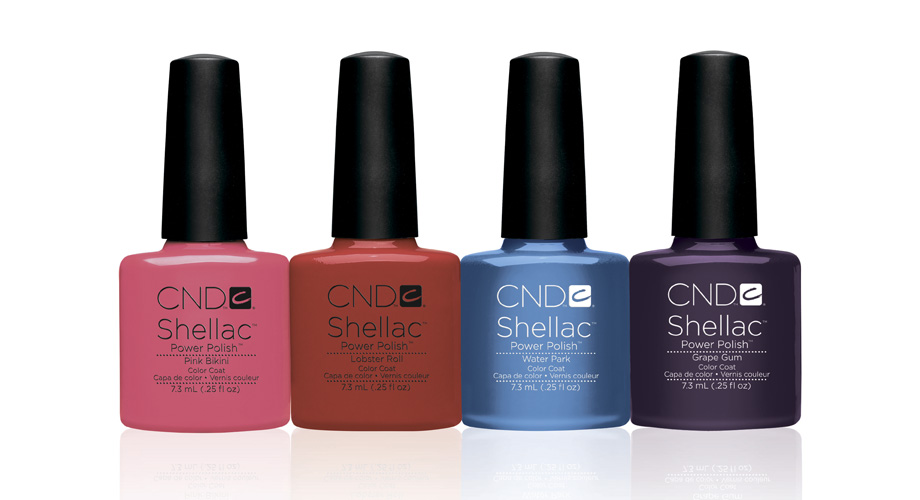 Гель-лак Shellac, CND. Пионер среди гель-лаков, породивший моду на подобные средства. Имя «шеллак» стало нарицательным.