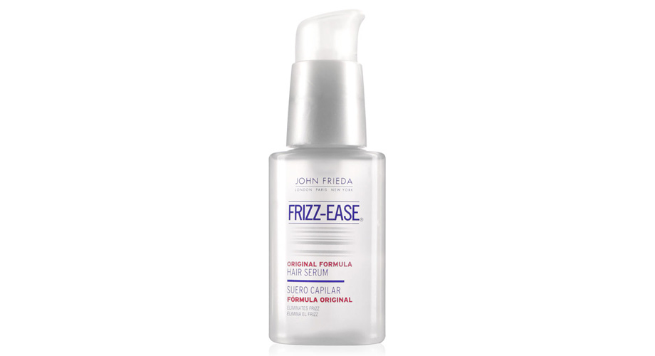 Разглаживающая сыворотка Frizz Ease Hair Serum, John Frieda. Стала законодательницей тренда на гладкие прямые волосы. Эта силиконовая сыворотка дала старт многим подобным продуктам. Makeup.com.ua, 288 грн.