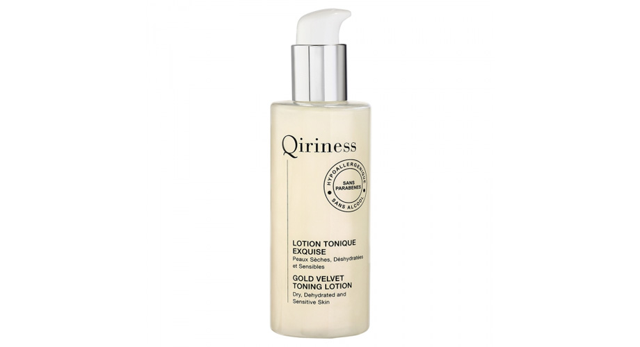Тонизирующий лосьон Gold Softening Toning Lotion, Qiriness