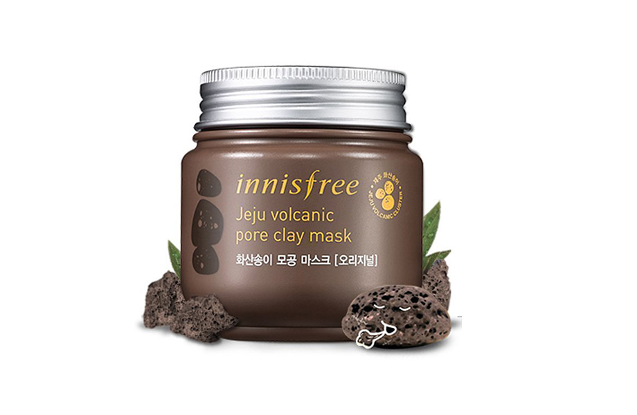 Jeju Volcanic Pore Clay Mask, Innisfree. «Вытягивает» загрязнения из пор, делает их менее заметными, выравнивает цвет лица. $15,45