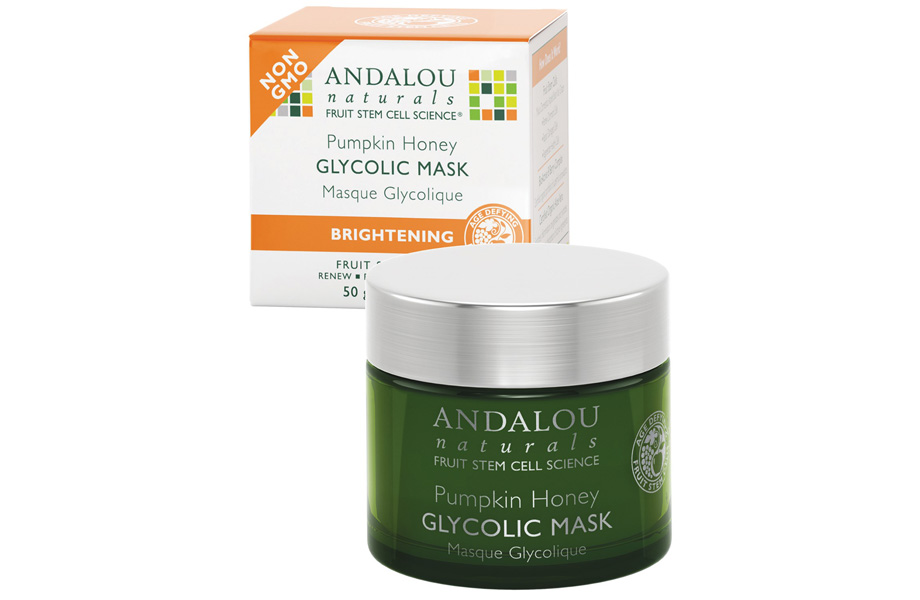 Гликолевая маска Pumpkin Honey Glycolic Mask, Andalou Naturals. Маска отшелушивает ороговевшие клетки эпидермиса за счет энзимов, содержащихся в тыкве, и AHA-кислоты. Результат – чистая, гладкая, упругая кожа. $12,71