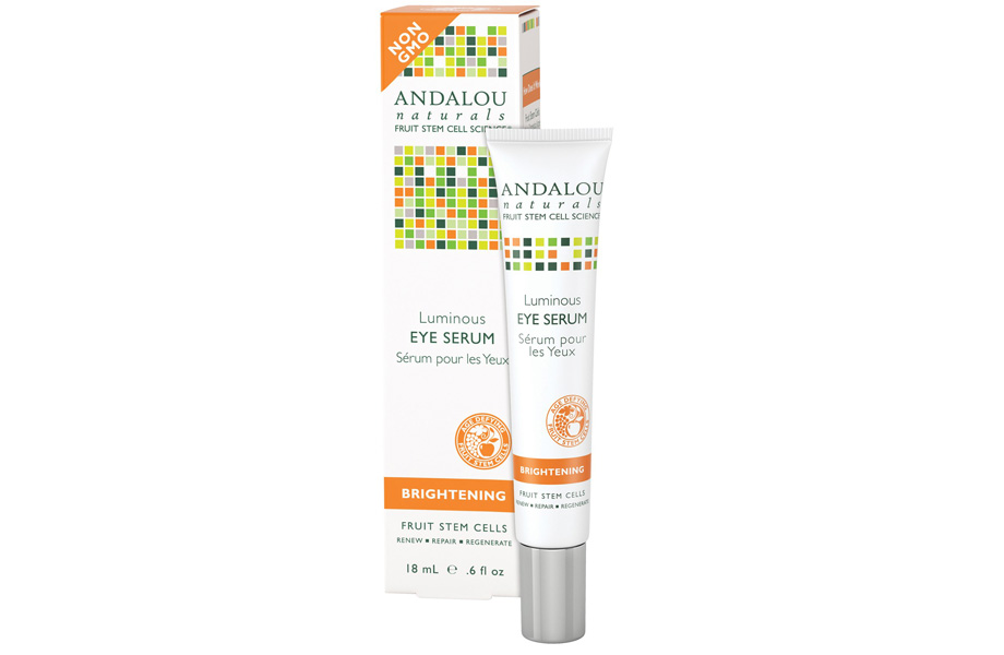 Сыворотка для век Luminious Eye Serum, Andalou Naturals. Легкий крем для век с 6% витамином С. Осветляет кожу, борется с морщинами, делает тонкие линии под глазами менее заметными. $17
