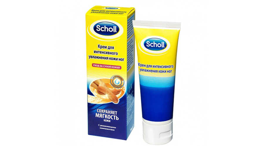 Крем для потрескавшейся кожи пяток, Sholl