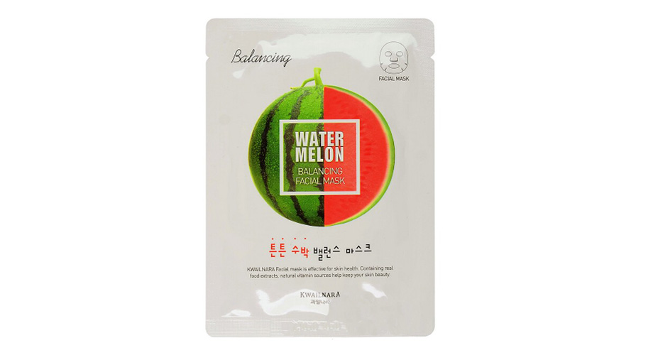 Маска для лица Welcos Kwailnara Watermelon Balancing Facial Mask