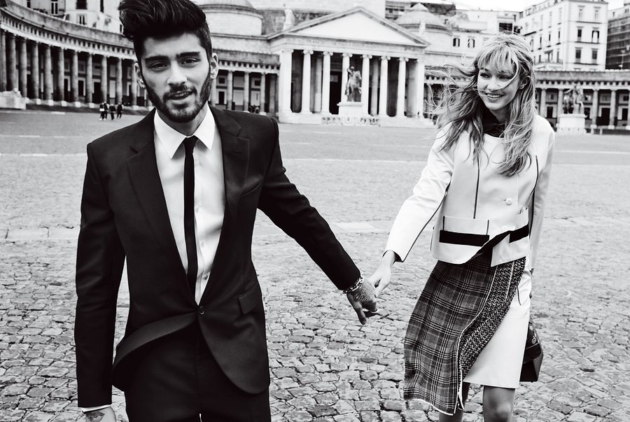 Gigi Hadid and Zayn Malik's Wanton Weekend in Naples