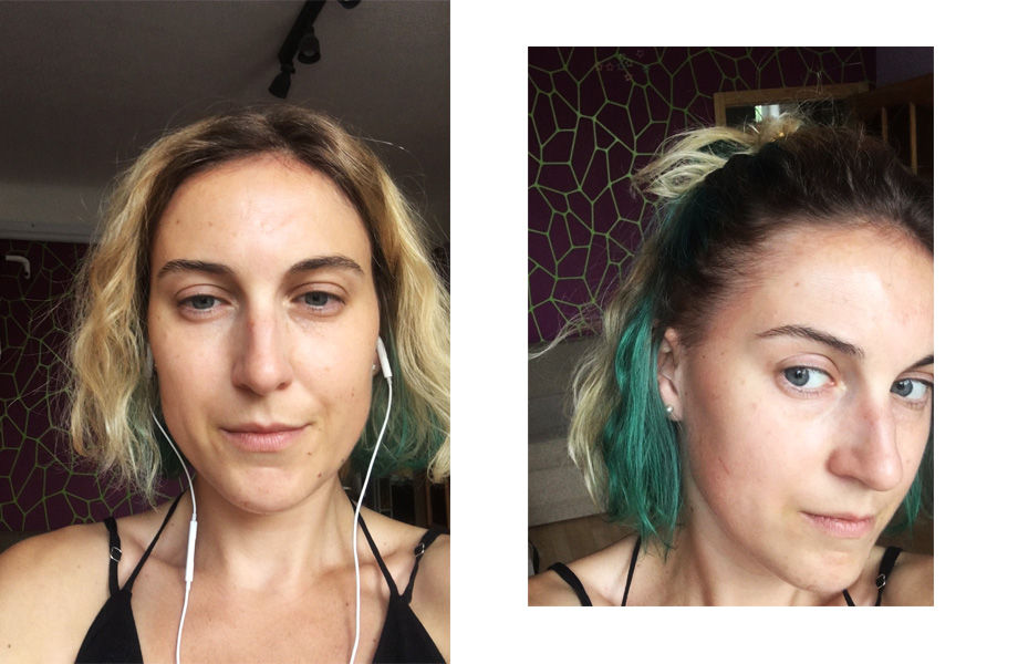 Блочное окрашивание