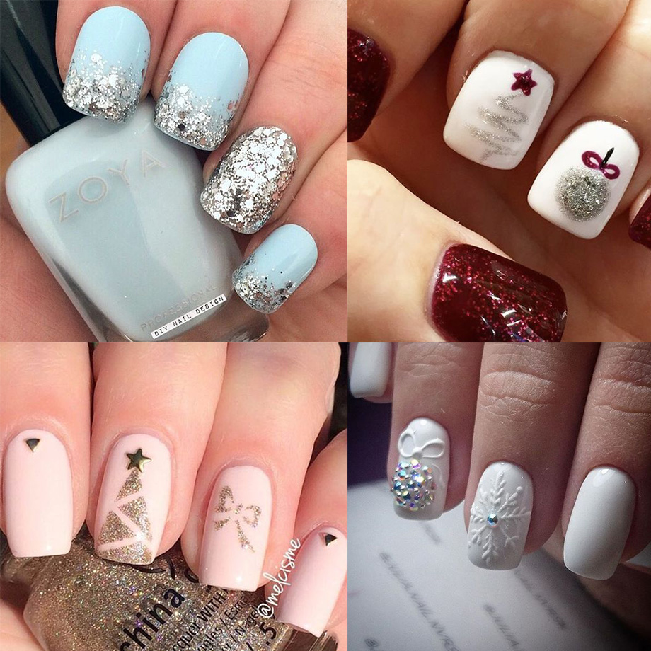 Идеи для праздничного маникюра