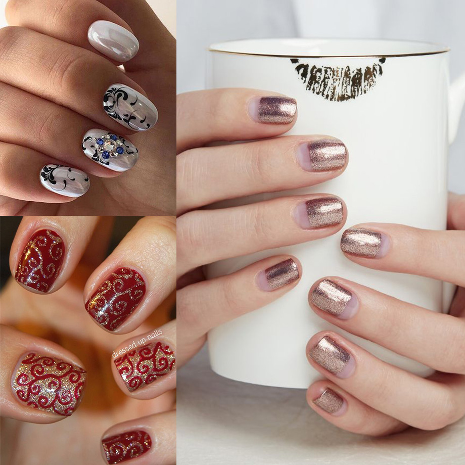 Идеи для праздничного маникюра