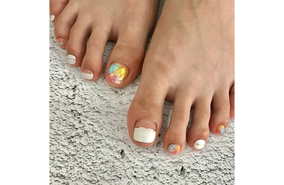 педикюр лето-2018