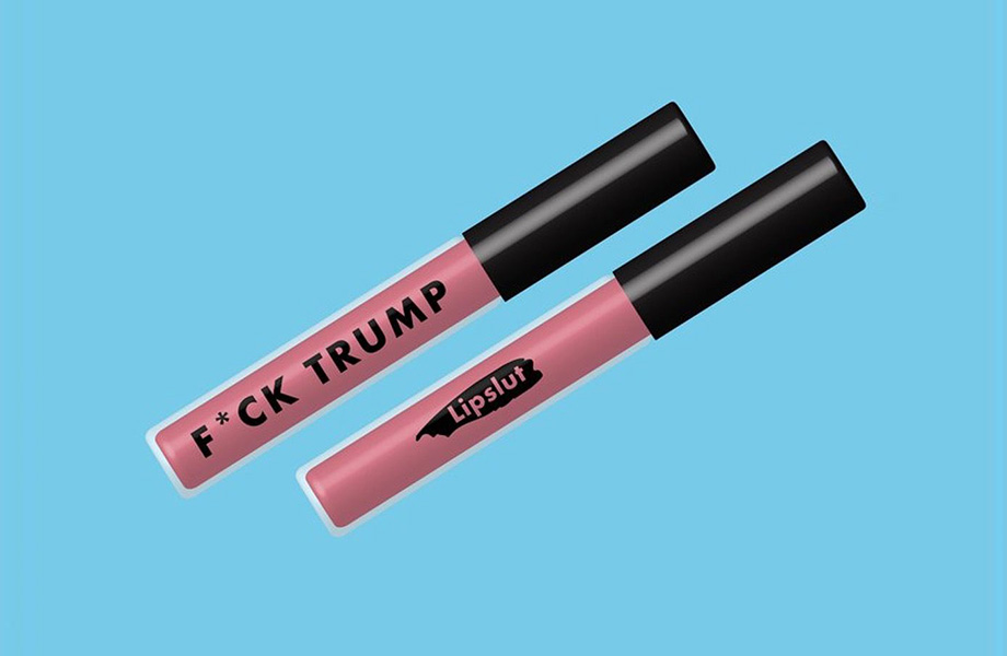 Как жидкая помада Lipslut F*ck Trump борется с сексизмом и антииммигрантской политикой правительства Дональда Трампа
