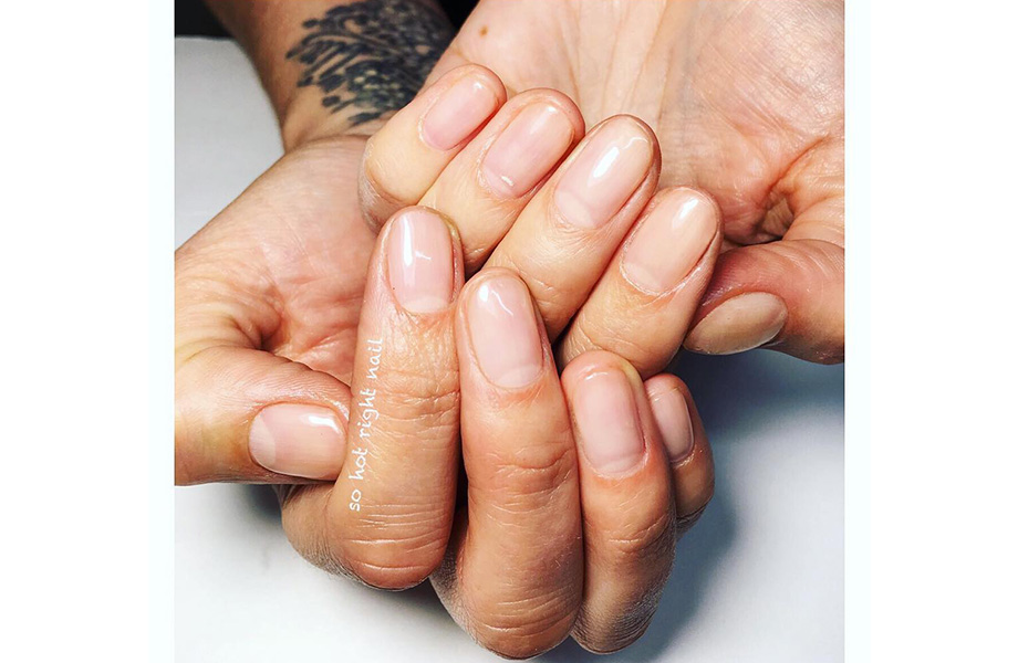 маникюр голые ногти