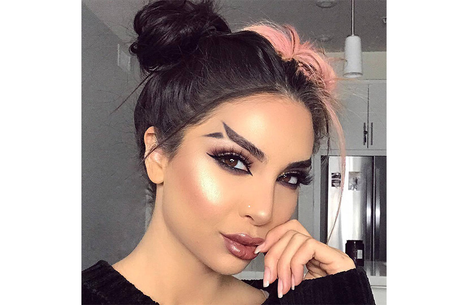 брови русалочий хвост фото брови русалочий хвост