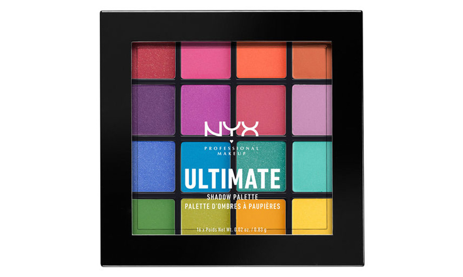 NYX Professional Makeup Ultimate Shadow Palette, Brights