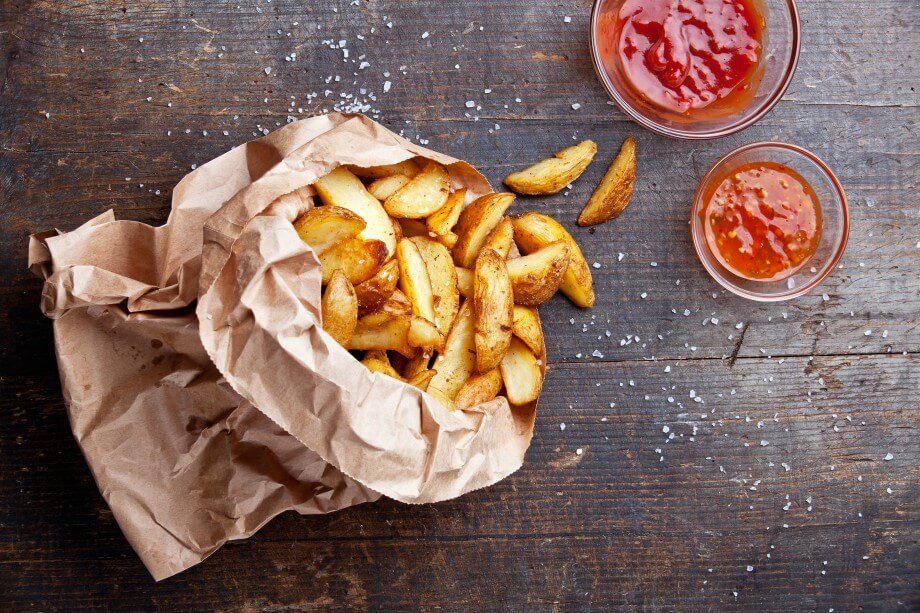 Соленая пища после тренировки