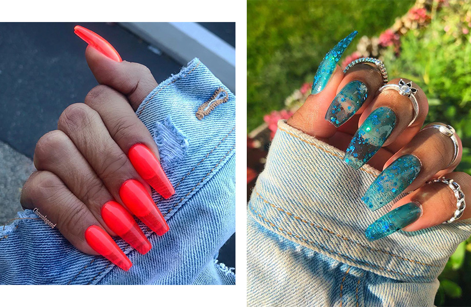 Стеклянные ногти