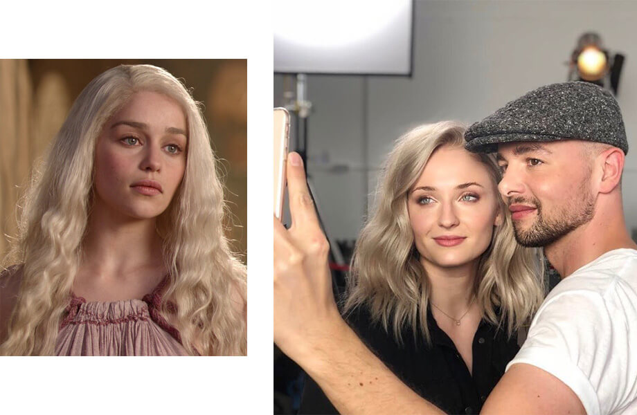 Эмилия Кларк и Софи Тернер