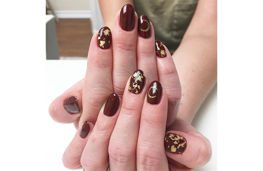 Осенний маникюр