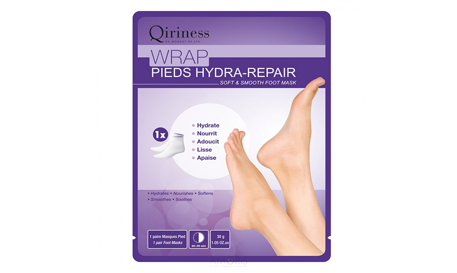 Qiriness, Wrap Pieds Hydra-Repair Soft&Smooth Foot Mask Qiriness, Wrap Pieds Hydra-Repair Soft&Smooth Foot Mask
