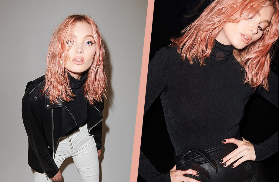 Бьюти-идея: окрашивание rose gold как у Эльзы Хоск