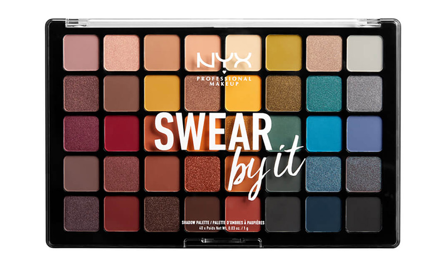 NYX, Swear by It Shadow Palette 2018