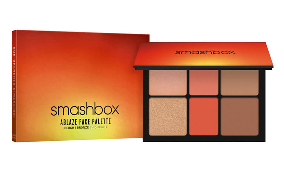Smashbox, Ablaze Face Palette: Blush, Bronze, Highlight