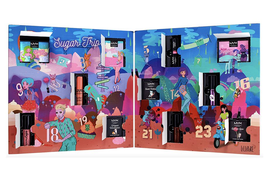 NYX, Sugar Trip 24 Days of Beauty Advent Calendar 2018