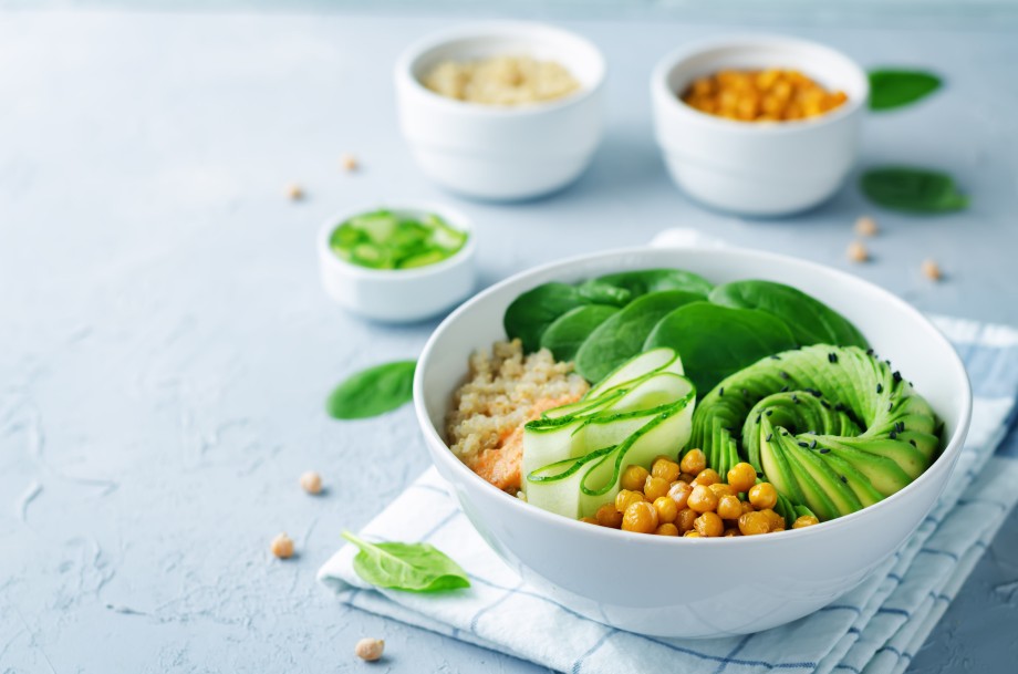 Боул с киноа