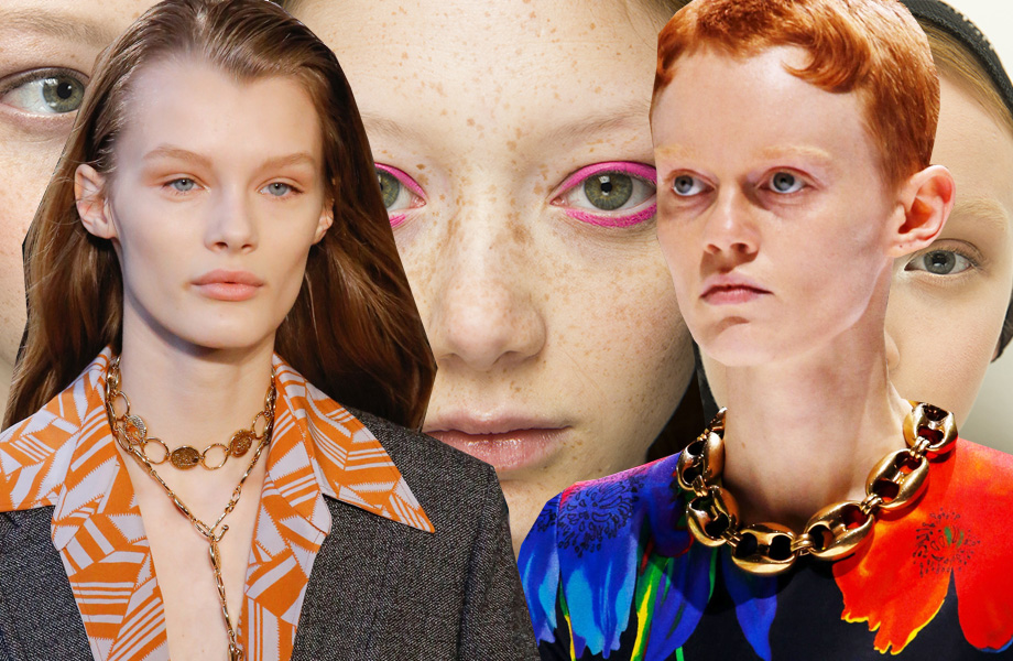 Осветленные брови