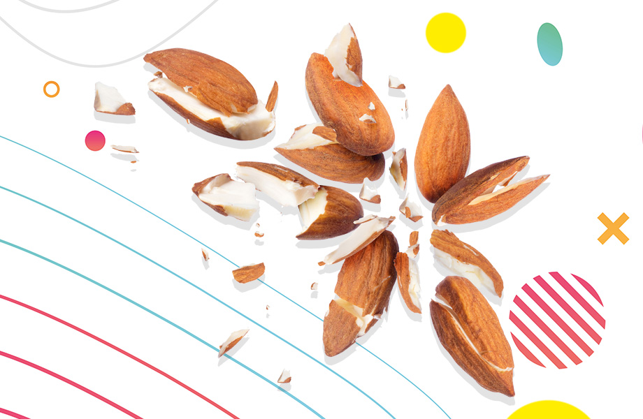 Маска из миндаля