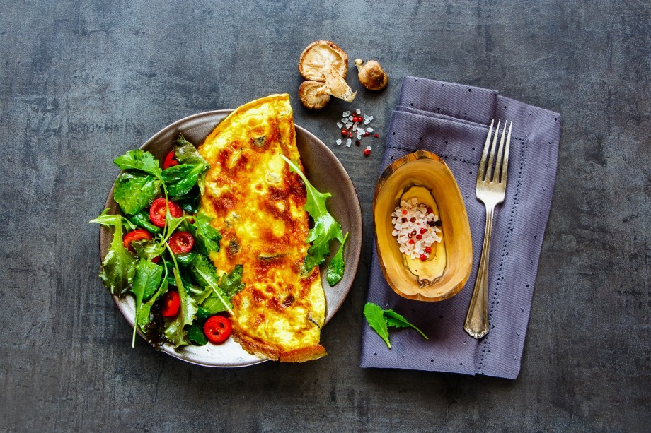 Омлет из нутовой муки