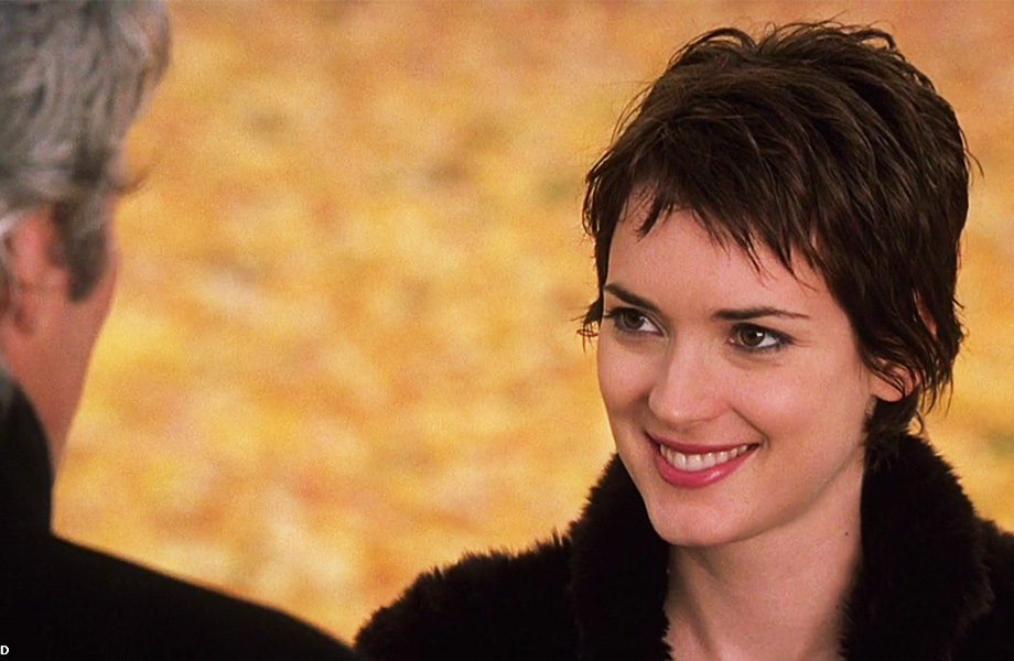 Вайнона Райдер Осень в Нью-Йорке