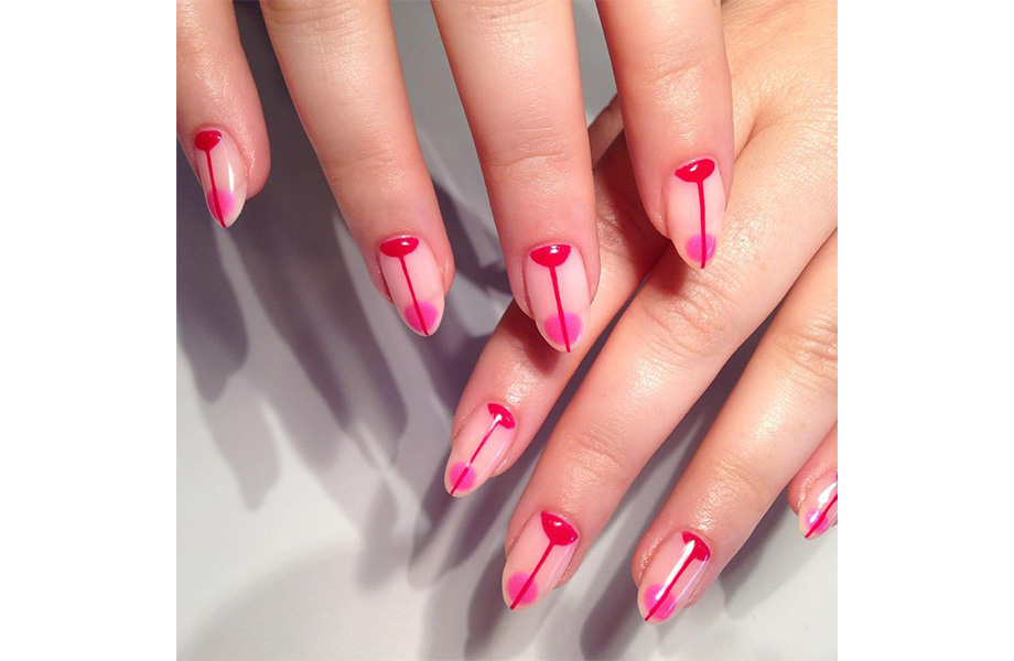 Новогодний маникюр  