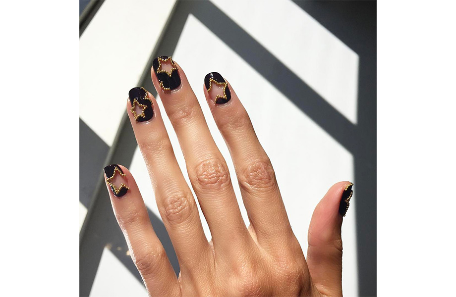 Новогодний маникюр дизайны