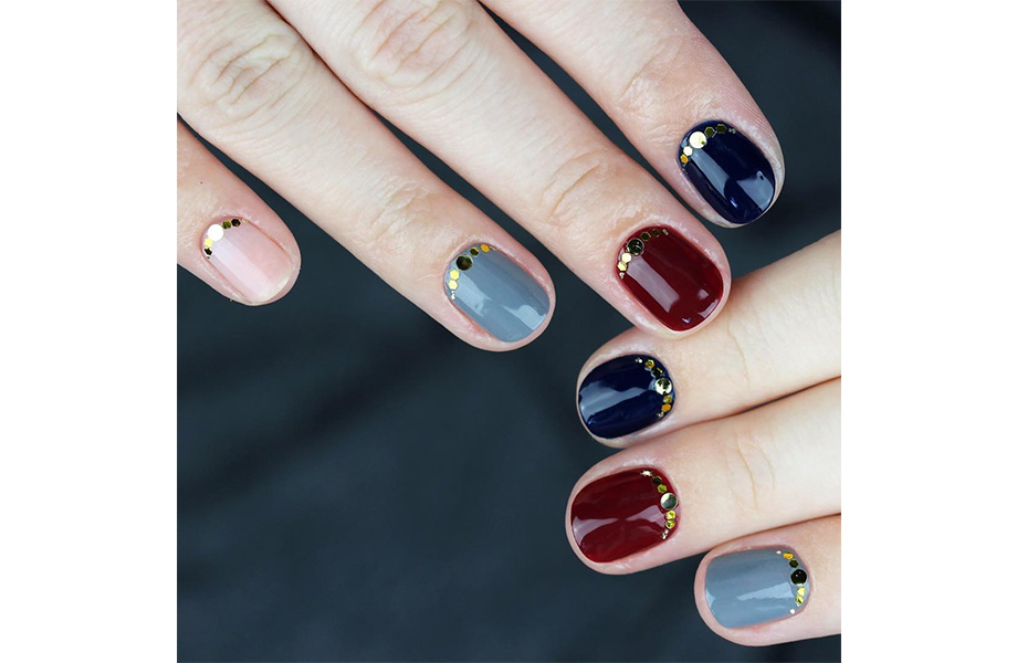 Новогодний маникюр дизайны