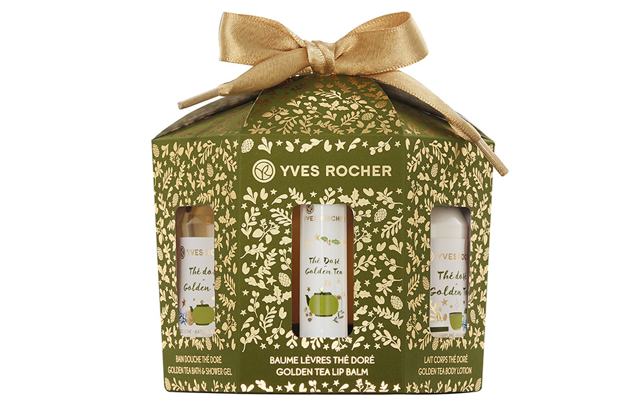 Yves Rocher, Holiday Ornaments Kit Golden Tea