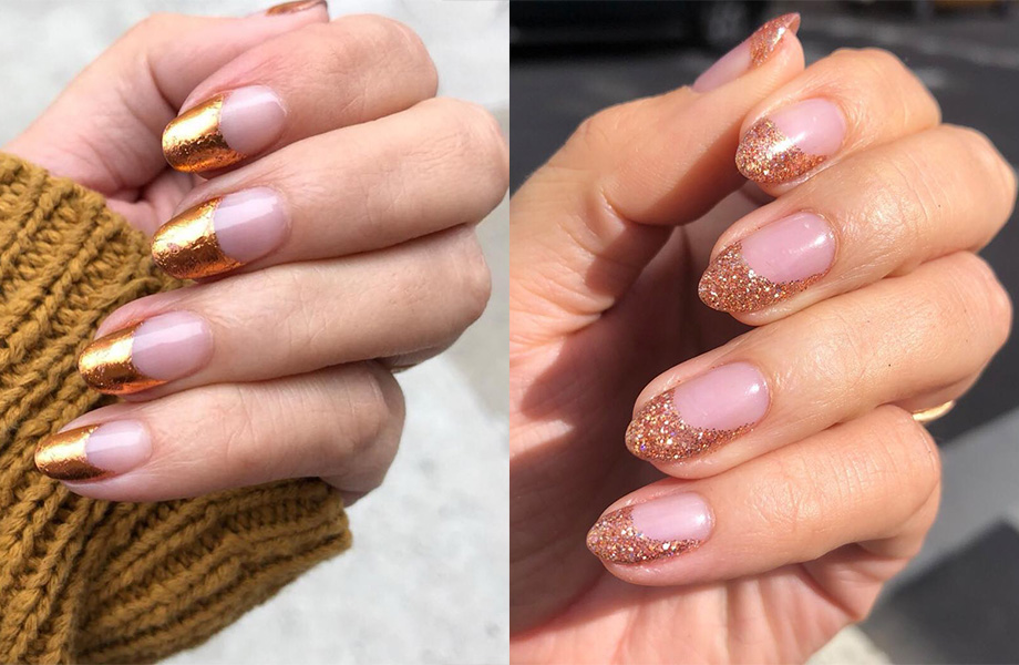 Френч с золотом