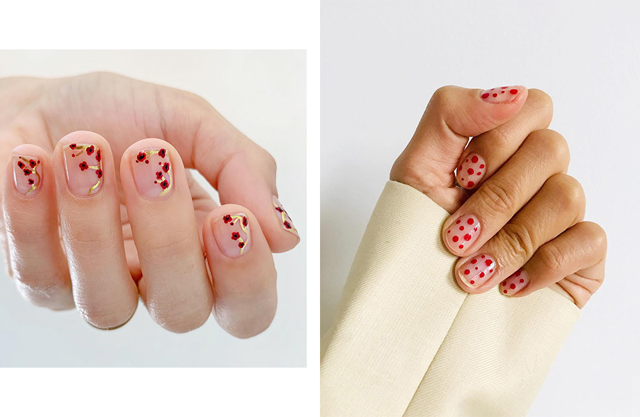 Идеи зимнего маникюра