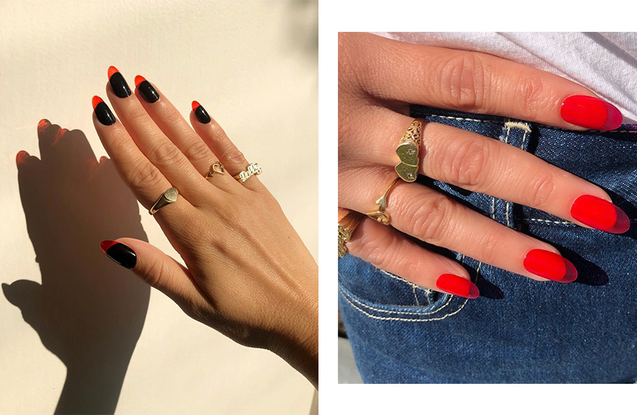 Идеи зимнего маникюра