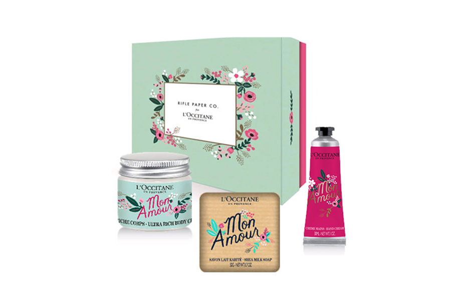 L'Occitane, Rifle Paper Mon Amour Set