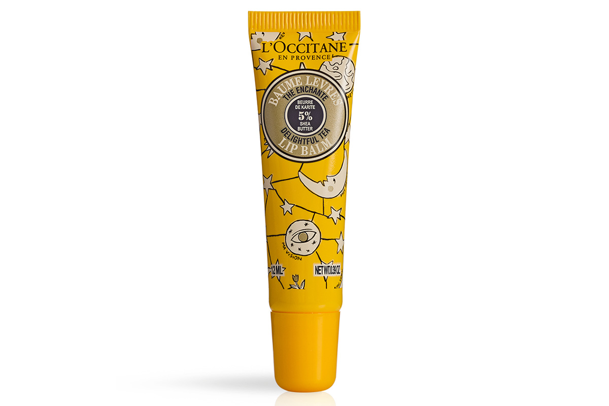 L'Occitane, Lip Balm Shea Delightful Tea Castelbajac