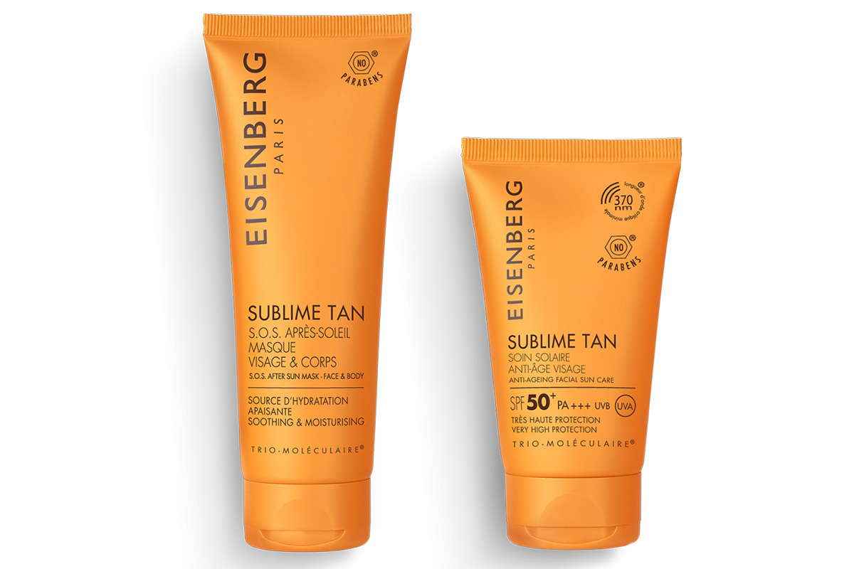 Eisenberg, Anti-Ageing Facial Sun Care SPF 50+ & S.O.S After Sun Mask
