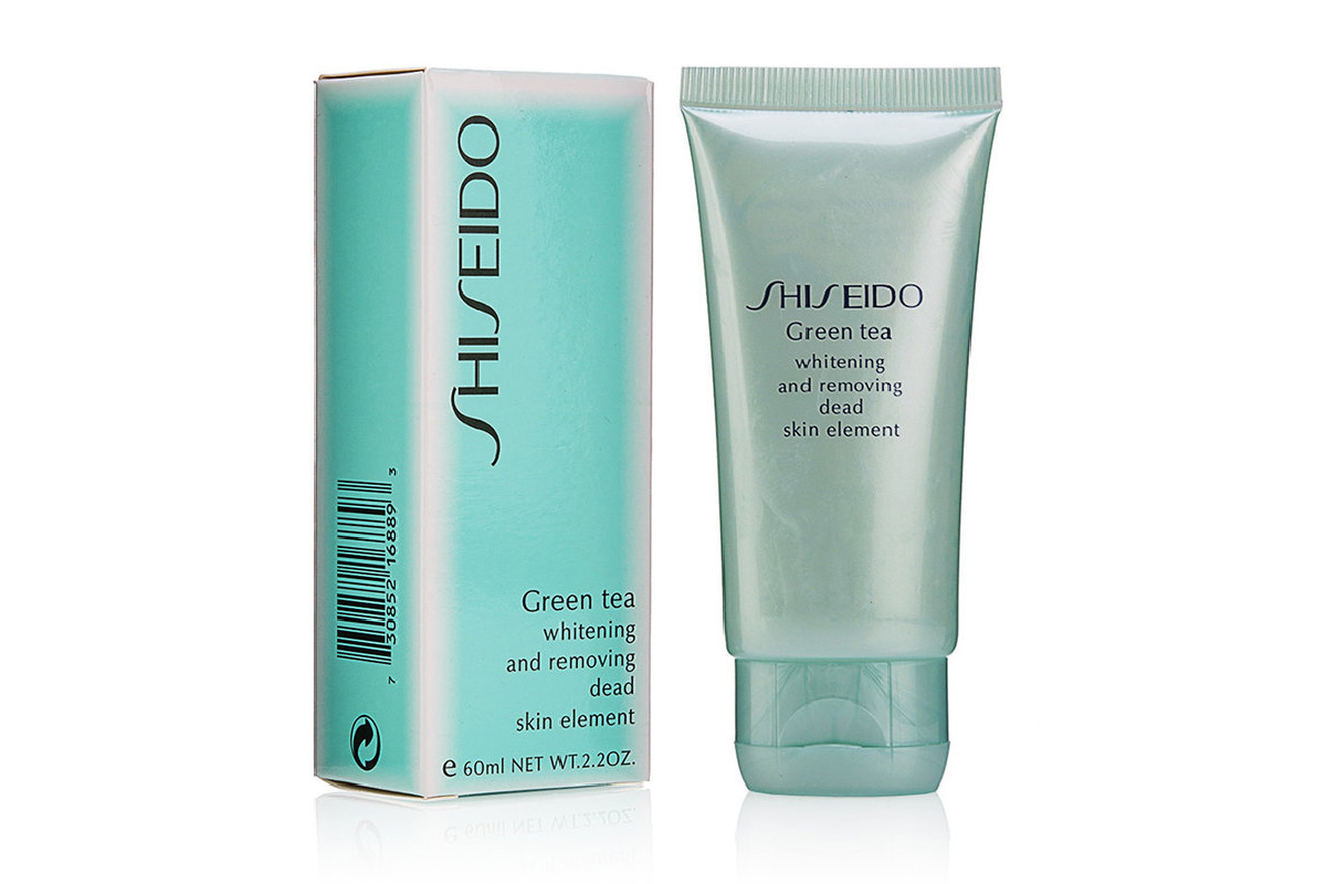 Пилинг-скатка Shiseido Green Tea